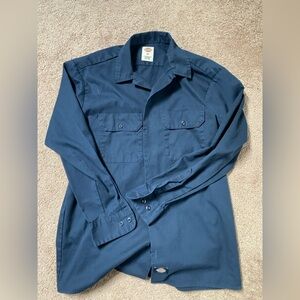 Dickies Dark Blue Work and Green Work Shirt